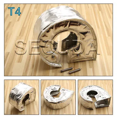 T4 T67 T71 T76 T88 GT40 GT45 Silver Turbo Blanket Heat Shield Turbocharger Cover • $46.50