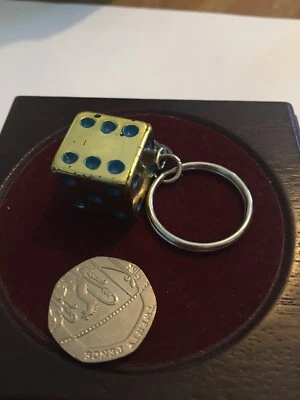 £3 • Buy Vintage Dice Keyring