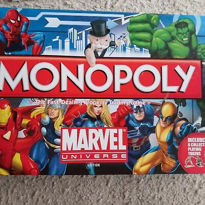 Hasbro Monoply Marvel Universe Collector's Edition • £19.99