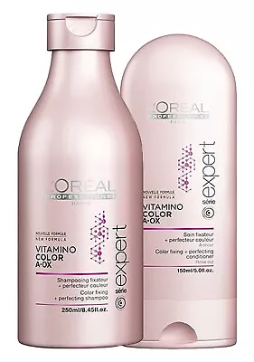 L'Oreal Serie Expert Vitamino Color A-OX Shampoo 8.45 Oz & Conditioner 5 Oz • $29.99