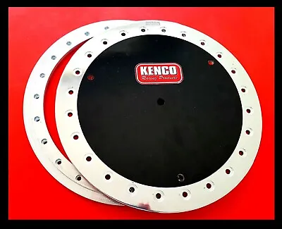 Kenco Aluminium Weld On Beadlock Kit 15  Wheel Rim Speedway Drag Car Race 4wd • $229
