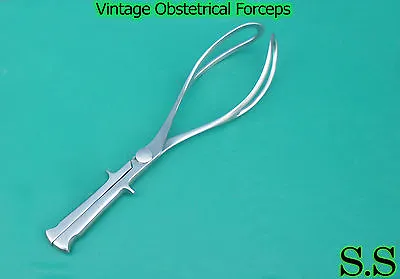 Vintage Medical Obstetrical Forceps Surgical Instruments • $49.80