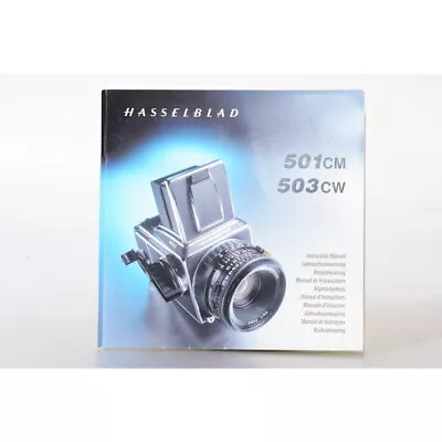 Hasselblad 501CM & 503CW Manual/Guide/Instructions For Use • $68.96