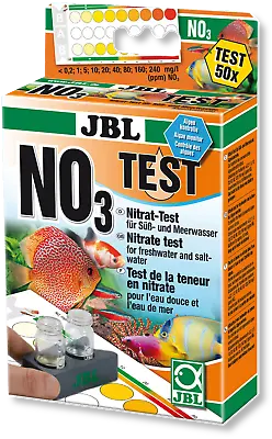 JBL NO3 Nitrate Aquarium Test Kit Fish Tank Freshwater Marine & Refill Liquid • £19.10