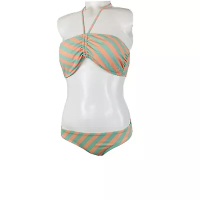 Women's Bikini Swimsuit OP Ocean Pacific Top Size Large Bottoms Size Small • £11.01