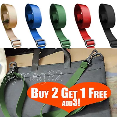 Replacement Shoulder Bag Straps For Briefcase Men Crossbody Shoulder Bags Strap • £3.86