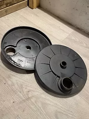 Rear Wheel Dust Shields From A 2017 Qualcast XSZ46E-SD Lawn Mower (167) • £16