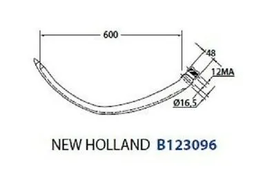 For New Holland 276 370 376 377 940 Baler Needle • $129.31