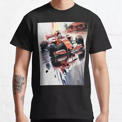 HOT!! Sebastian Vettel | Ferrari Sf90 | 2019 | F1 Vintage T-Shirt Size S-5XL • $23.99