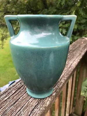 $39.95 • Buy Zanesville Stoneware Pottery Green Vase # 792