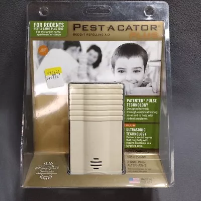 PEST A CATOR PLUS 2000 Sqft Electric Rodent  Mice Pest Repelling Aid PESTACATOR • $11.99