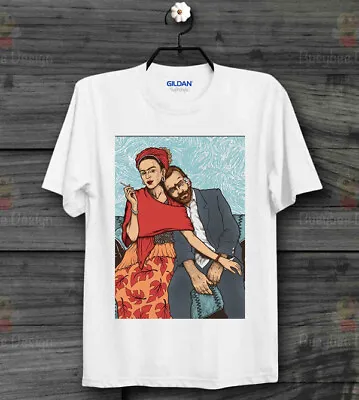 Frida Kahlo And Vincent Van Gogh Cool Ideal Gift Unisex T Shirt B477 • £7.99