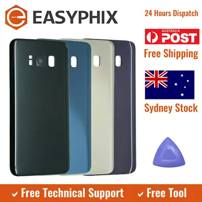 Battery Back Cover Rear Glass For Samsung Galaxy S5 S6 S7 S8 S9 S10 Note 5 8 9 • $11.49