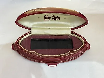 Vintage Lady Elgin Watch Presentation Display Case ONLY • $20