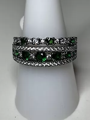 Bomb Party RBP7503 “Delightfully Dazzled” LC Emerald Hematite Plating May 2024 • $35