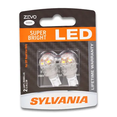 Sylvania ZEVO - 2 Pack - 921LED LED Bulb Back Up Center High Mount Stop Po • $25.49