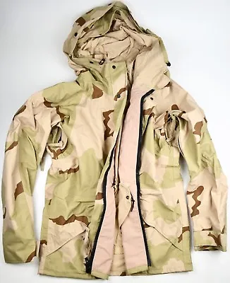 USGI Cold Wet Weather Gen 1 ECWCS DESERT Goretex Parka Jacket - M/L • $130