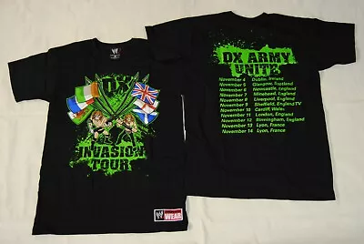 Wwe Dx Invasion Army Unite Tour 2009 T Shirt New Official D Generation X Rare  • £7.99