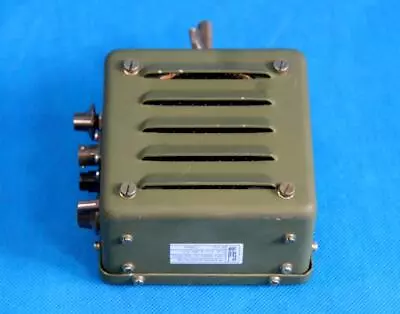 Military Speaker With Amplifier / # 8 W2d 0233 • $114.30