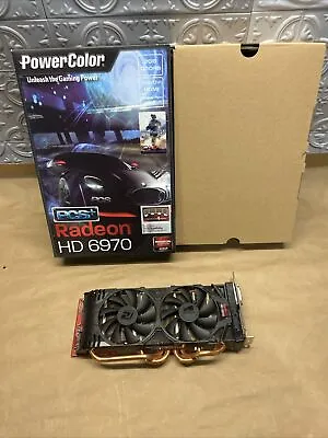 PowerColor ATI Radeon HD6970 2GB GDDR5 Video Card AX6970 2GBD5-PP2DHG W/ BOX • $37.40