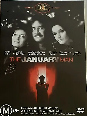 January Man The  (DVD 1989) Kevin Kline  Harvey Keitel  Thriller  Region 4 • $9