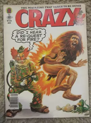 Crazy  A Marvel Magazine Vintage Copy  Vol 1 No. 89  Dated August 1982 • $15