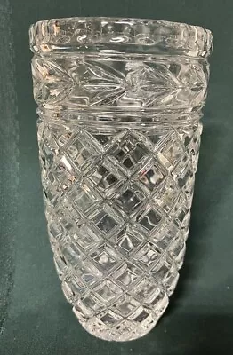 Shannon Lead Crystal 8 1/4” Vase 24% Lead The Toscany Collection • $19.99