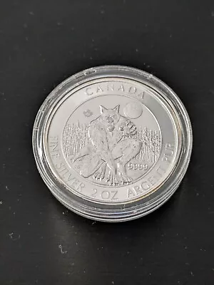 2oz Fine Silver Canadian Werewolf Coin • £53