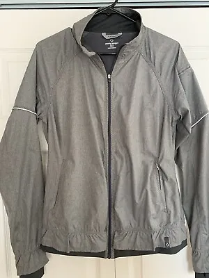 NEW Moving Comfort Fit & Powerful Women's Gray Running Active Jacket Size L • $2.99