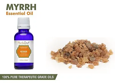 Myrrh Essential Oil 100% Pure Aromatherapy Oils Therapeutic Grade Fragrances • $3.99