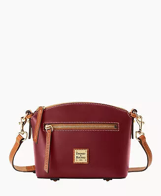 Dooney & Bourke Wexford Leather Domed Crossbody Shoulder Bag • $94.50