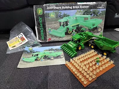 John Deere Building Brick System - VintageCombine & Gravity Wagoncollectible • $29.95