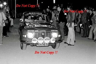 £4 • Buy Per Eklund & Bo Reinicke Saab 96 V4 Alpenfahrt Rally 1972 Photograph 1
