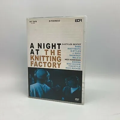 Ned Hoddings/D-Styles Sextet: A Night At The Knitting Factory DVD VG 2003 • $15