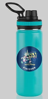 Disneyland Half Marathon 2024 13.1 Miles MICKEY FINISHER Water Bottle Sticker • $6.95