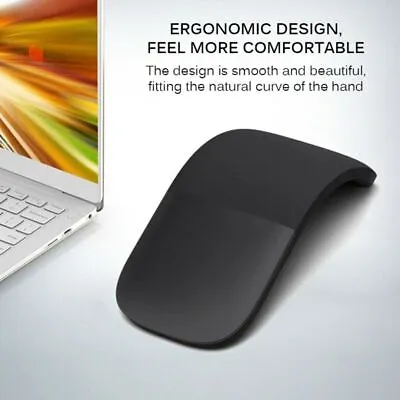 Wireless Mouse For Microsoft-Surface Arc Touch 3D Computer Mouse 2.4Ghz Foldable • £15.89