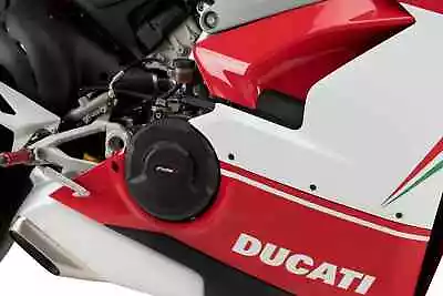 PUIG Protection Crankcase Engine Ducati Panigale V4 2020 Black • $260.08