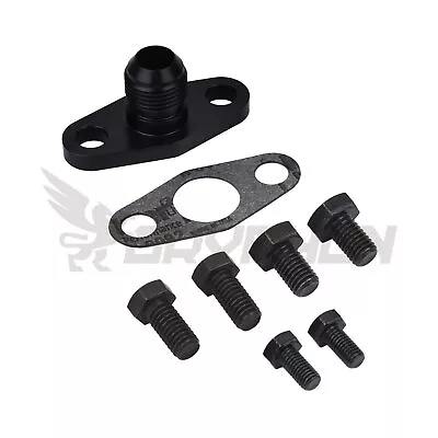 10AN Turbo Oil Drain Return Flange Fitting Kit T67-25G TE06H TD07S TD08 T88H T78 • $40.46