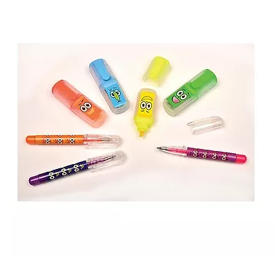 £2.99 • Buy Mini Scented Gel Pens Highlighters Pack 7 Pack Children Crafts Creative