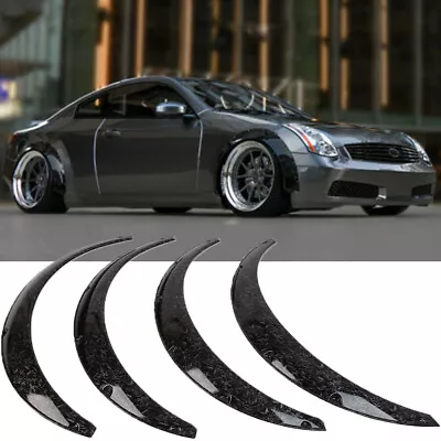 Car Pattern Fender Flares Extra Wide Body Wheel Arches Kit For Infiniti G35 G37 • $151.45
