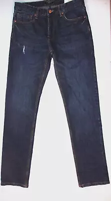 Men's Forever 21 Low Rise Slim Hip Skinny Leg Jeans Size 32x35 T • $24.64