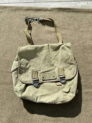 WWII US Army M1936 Canvas Musset Bag - Nice Condition Original • $30