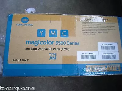 3 Genuine Konica Minolta Color Imaging DRUM Unit 4600 4650 4690 5500 5600 5650 • $299.91
