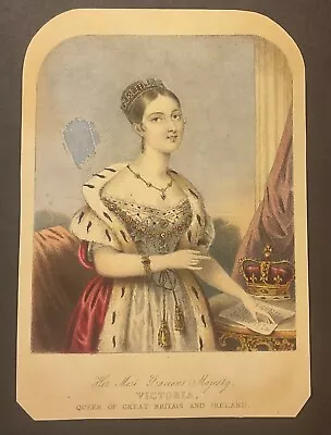 QUEEN VICTORIA ~EARLY PORTRAITS   Her Most Gracious Majesty  • $19.90