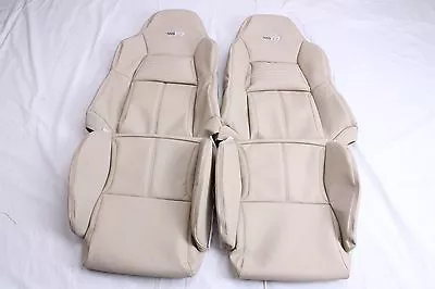 Custom Made 1994-1996 Corvette C4 Leather Seat Covers For Standard Seats Beige • $469