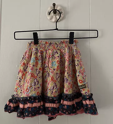 MATILDA JANE FRIENDS FOREVER ASHTON SKIRT Girls Size 4 Floral • $15