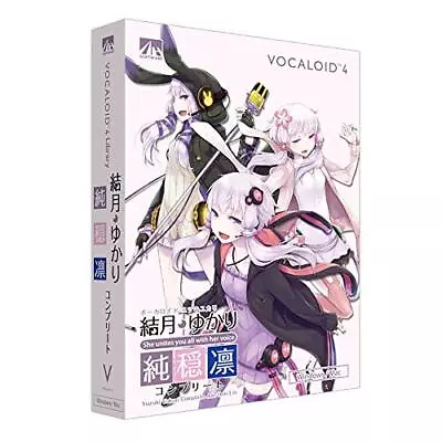 VOCALOID4 Yuzuki Yukari Complete Jun On Rin Windows Mac SAHS-40946 Japan • $168.47