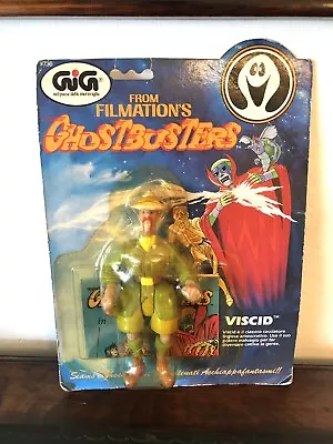 BL2 Ghostbusters Filmation Viscid Italy Card Gig Vintage Action Figure TYCO • $197.63