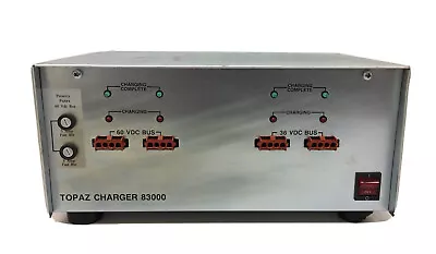 TOPAZ Charger 83000 Input 115/230 VAC 350 W OUTPUT 36 & 60 VDC 50/60 Hz • $214.70