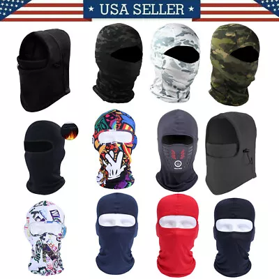 Balaclava Full Face Mask Hiking Fishing Face Cover Hood Head Cover Face Shield • $5.99